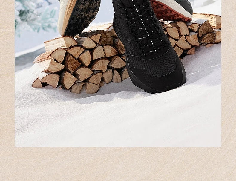 Men Running Shoes New Plus Velvet Warm Non-Slip Comfort Elastic Mountaineering Jogging Male Sneakers 672442230B