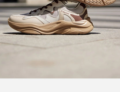 Men's Casual Shoes Retro Soft Versatile Breathable Vintage Mesh Leisure Grippy Lightweight Male Sneakers 672536776