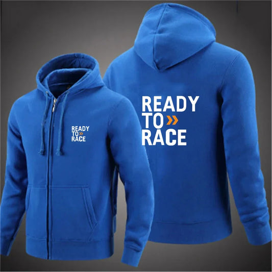 Spring Autumn Men Hoodies Ready To Race Print Hoody Women Sweatshirt Hip Hop Unisex Streetwear y2k Clothing Hombre
