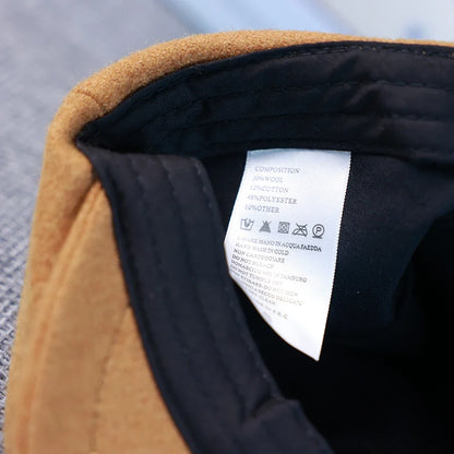 New Wool Newsboy Cap Black Khaki Men Women British Gatsby Retro Hat Driver Flat Cap for Male Vintage Beret for Men 009