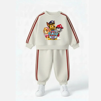 2026 Spring New Style Children's Long Sleeve Clothing Sets Boys Casual Tracksuit Kids O Neck Hoodies and Long Pant Two Piece