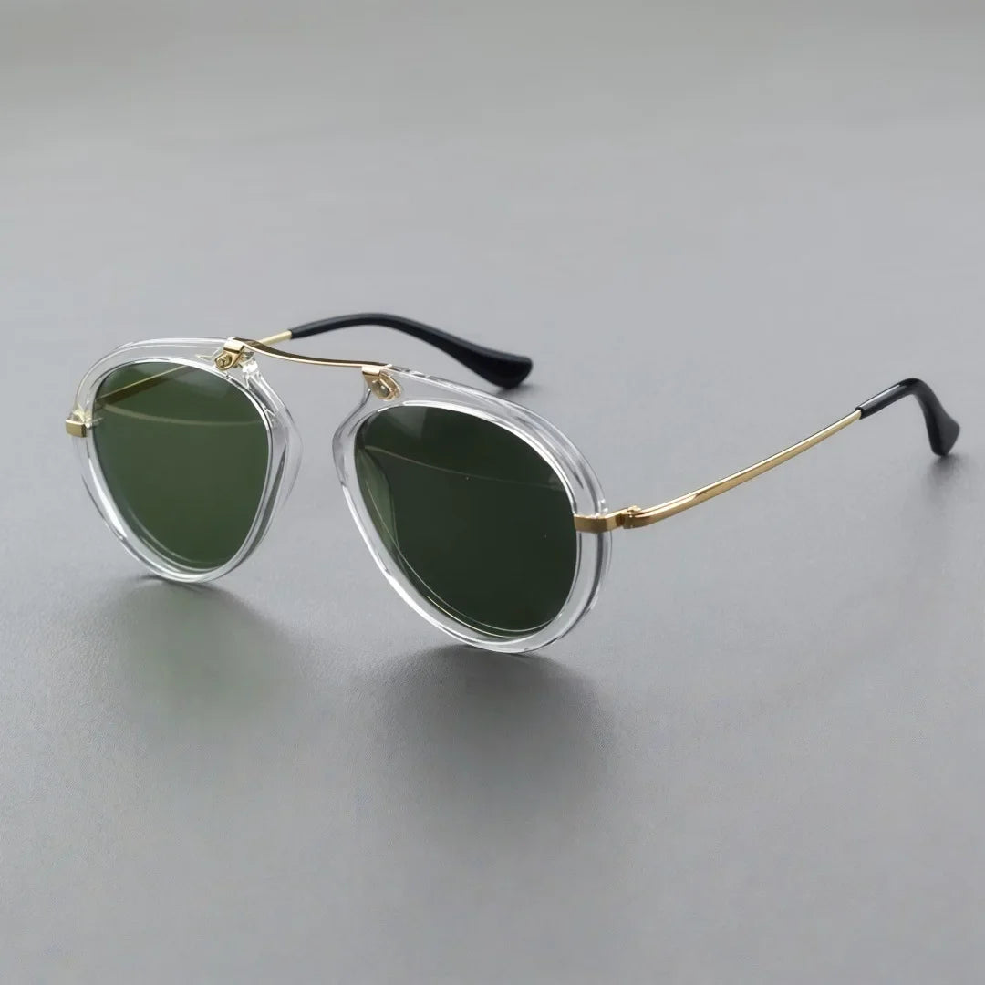 New Ultra Light TR90 Titanium Men Sunglasses Fashion Personality Women UV400 Protection Sunglasses Support Prescription Lenses