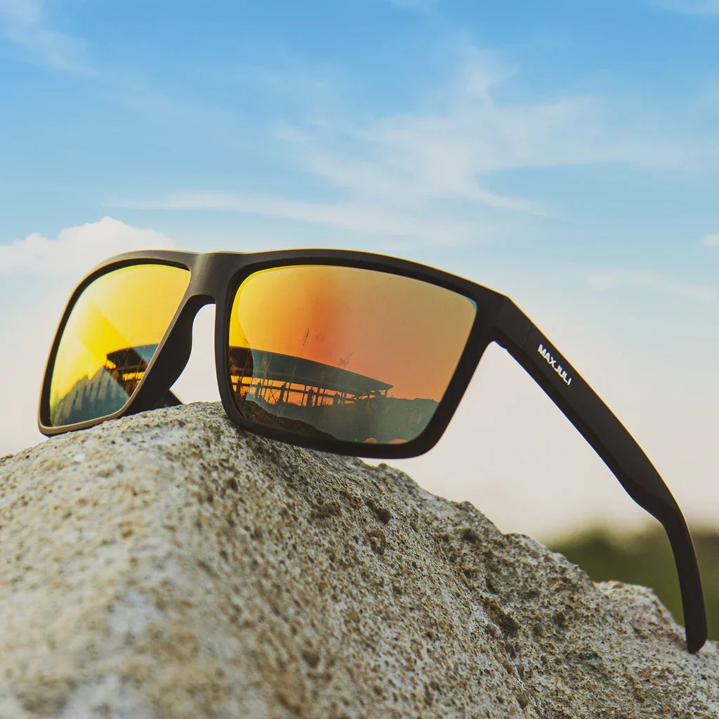 Polarized Extra Big Sunglasses for Men Women with Big Heads UV 400 Protection Sun glasses 8125