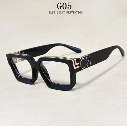Senior Square Sunglass Men Vintage Millionaire Sunglasses Women Silver Retro Fashion Glasses Dropshipping Gafas De Sol Hombre