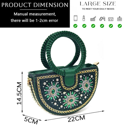 Elegant Women's Shoes and Bag Sets Wedding Party Bags and Shoes Comfortable Mid Heel Shoes Commuting Shoes for Women