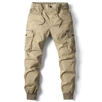 2025 New Cargo Pants Men Jogging Casual Pants Cotton Full Length Tactical Military Pants Trousers