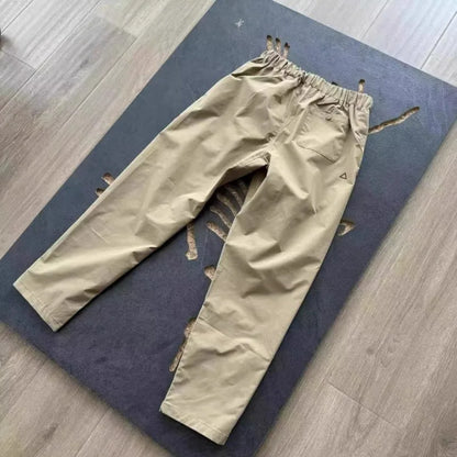 Men's Hiking Pants Waterproof Windproof American Workwear Light Weight Cargo Pants Men Loose Outdoor Trekking Trousers Male