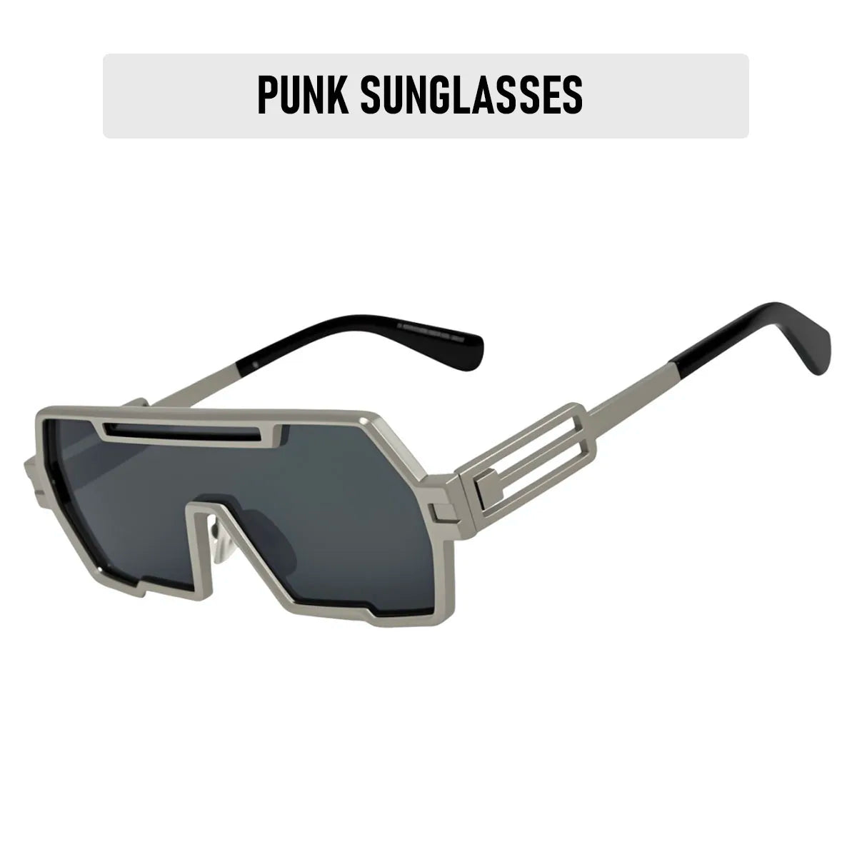 Square Steampunk Sunglasses Women 2026 One Pieces UV400 Protection Sunglass Men Brand Design Fashion Glasses Gafas De Sol Hombre