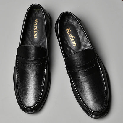 New Luxury Slip on Dress Shoes Men Italian Comfortable Loafer for Men Outdoor Mens Slip on Flats Classic Men Shoes for Wedding