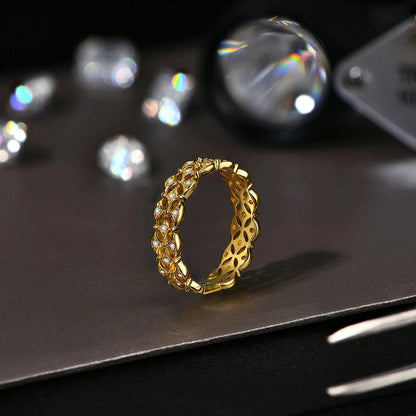 D VVS1 Color 100% 925 Silver Moissanite Ring for Women Pass Diamond Test Engagement Ring Fine Jewelry Anniversary Gifts