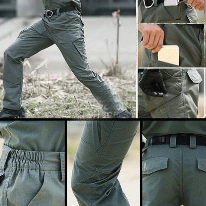 2026 City Tactical Cargo Pants Men Hiking   Hunting Pants Cotton Multi-pocket Stretch Flexible Man Casual Trousers
