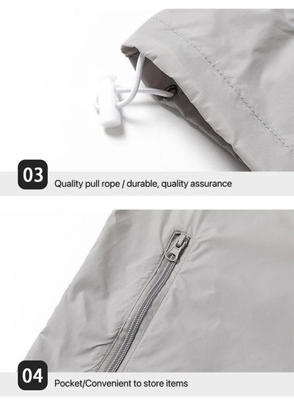 1pcs Breathable Ice Silk Hiking Jacket Outerwear Coat Camping Sun Protection Fishing Hunting Clothe Quick Dry Sunscreen Clothing