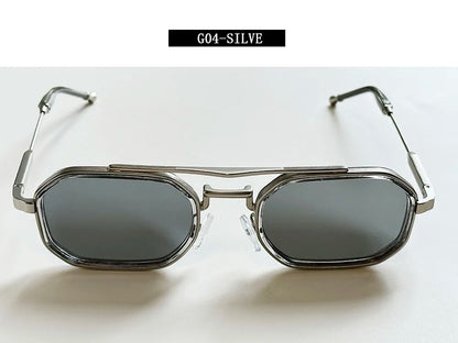 2026 Square Sunglass Men Vintage Fashion Glasses Steampunk Sunglasses Women Trendy Gafas De Sol Hombre Luxe Lunette Soleil Femme