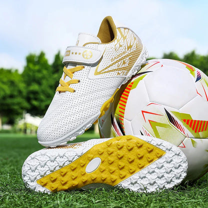 New Kid Soccer Shoes Match Non-Slip Professional Match Boys Outdoor Football Boots Comfortable Sneakers Sports Shoes Unisex