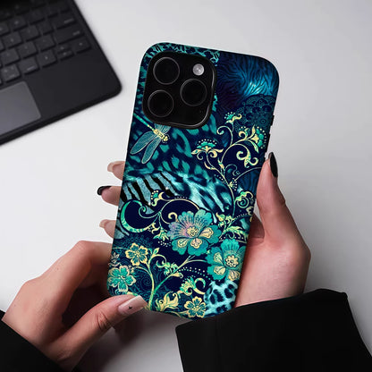 Jungle Dragonfly for Magnetic Phone Case for IPhone 17 16 15 14 13 Pro Max Plus Single Double-layer Tough Case