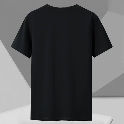 Men's Printed T-shirt Plus Size 110-180kg Loose Short Sleeve Tee Oversized Tops 5XL 6XL 7XL Big Size Men Clothing 티셔츠 Camiseta