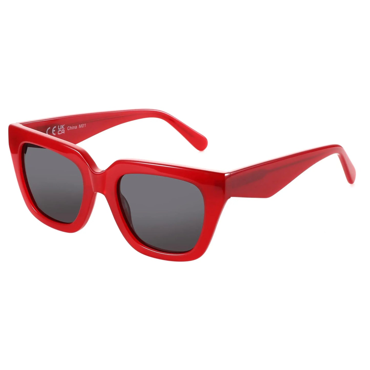 Polarized Sunglasses Women Trendy: Square Designer Sun Glasses - Retro Shades for Vacation with UV400 Protection