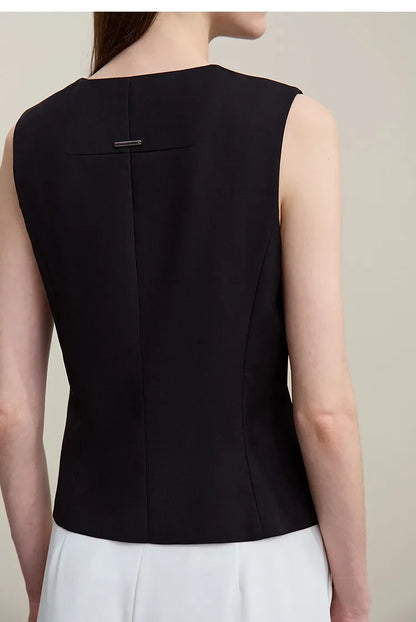 Women's Jackets 2026 Autumn New V-neck Vest Bud Shorts Separate Blazer Women's Fashionable Versatile Top Female 12641056