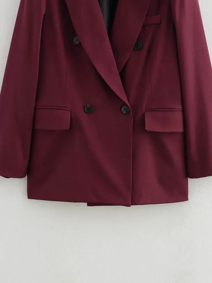 2025 Straight Long Blazers for Women Winter Outerwears Women's Blazer Jackets Streetwear Coat Long Sleeve Blazer Woman