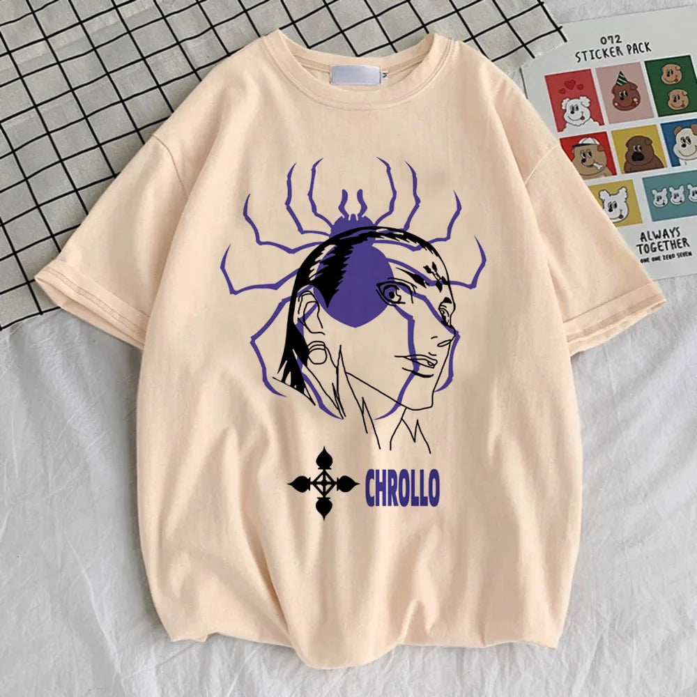 Hunter x Hunter t-shirt women kawaii harajuku  aesthetic anime Breathable Gothic t-shirt Comfortable aesthetic anime Grunge Punk