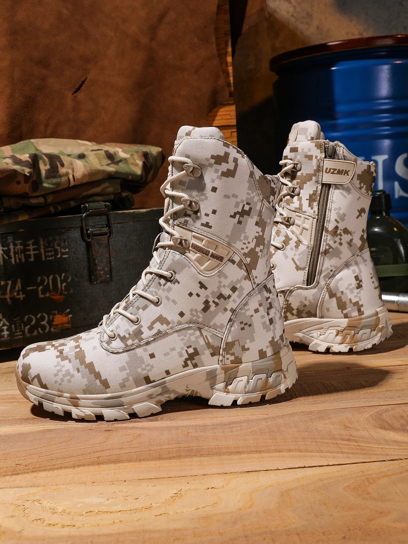 New Men Tactical Boot Combat Anti-Slip Brand Unisex Breathable Special Force Size Plus Army Boots Male Military Motorcycle Shoe
