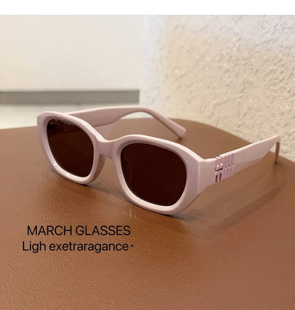 Small New Fashion Sunglasses Women Men Stylish Designer Ladies Sun Glasses Oval Trending Shades Unisex Eyewear Sunglass Gafas