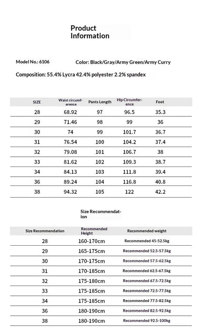Men's Loose Straight Casual Work Pants 2025 Trendy Multi-Pocket Autumn Winter Workwear YM6106