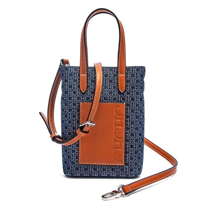 Casual Simple Handbag Mobile Phone Bag Autumn New Collection Women's Cowboy Shoulder Bag