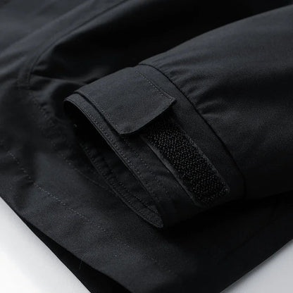 New Waterproof Jacket Men Outdoor Softshell Zip Up Hooded Jacket Windbreaker Hiking Camping Coat Lightweight Spring Autumn Coats