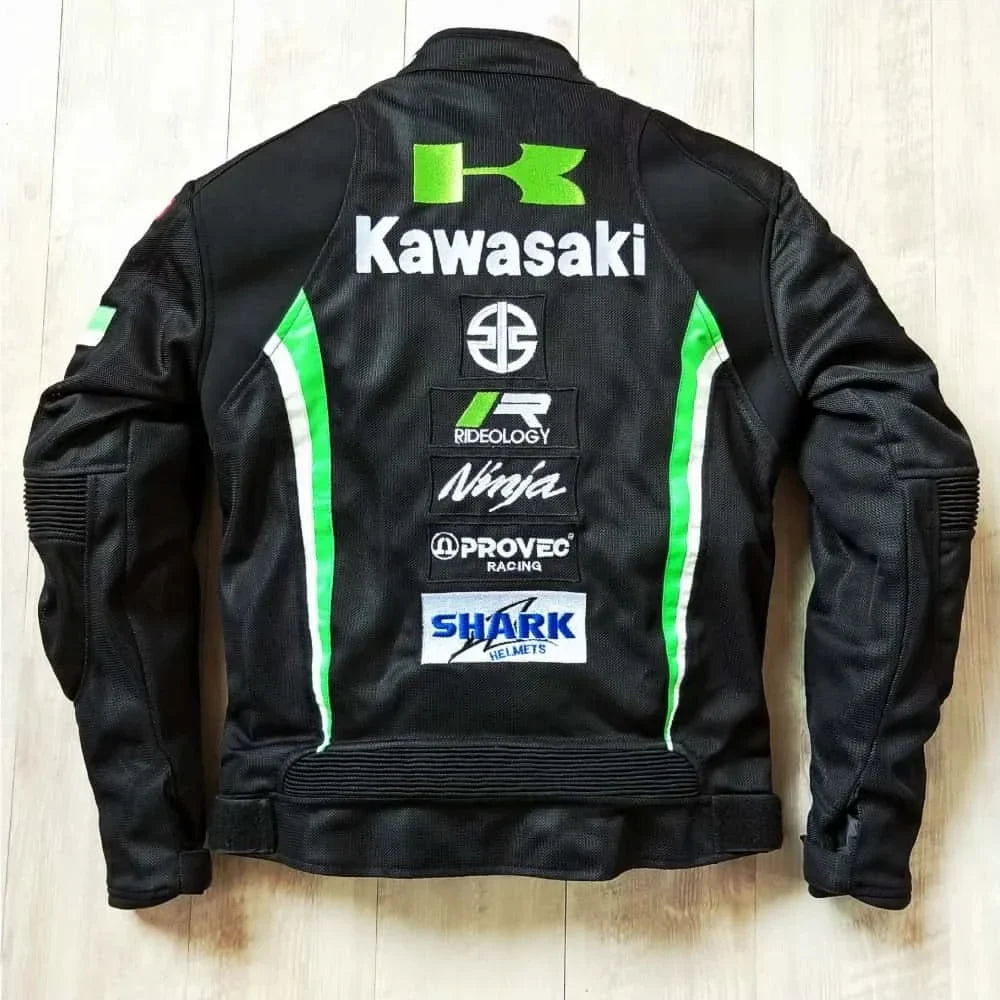 Off-Road Motorcycle Riding Suit Racing Jacket with Mesh Breathable and Anti-Fall Summer Riding