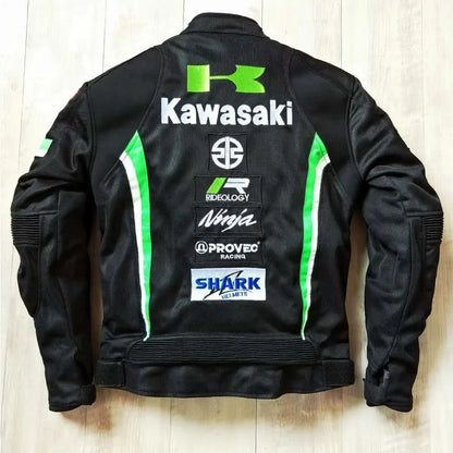 Off-Road Motorcycle Riding Suit Racing Jacket with Mesh Breathable and Anti-Fall Summer Riding
