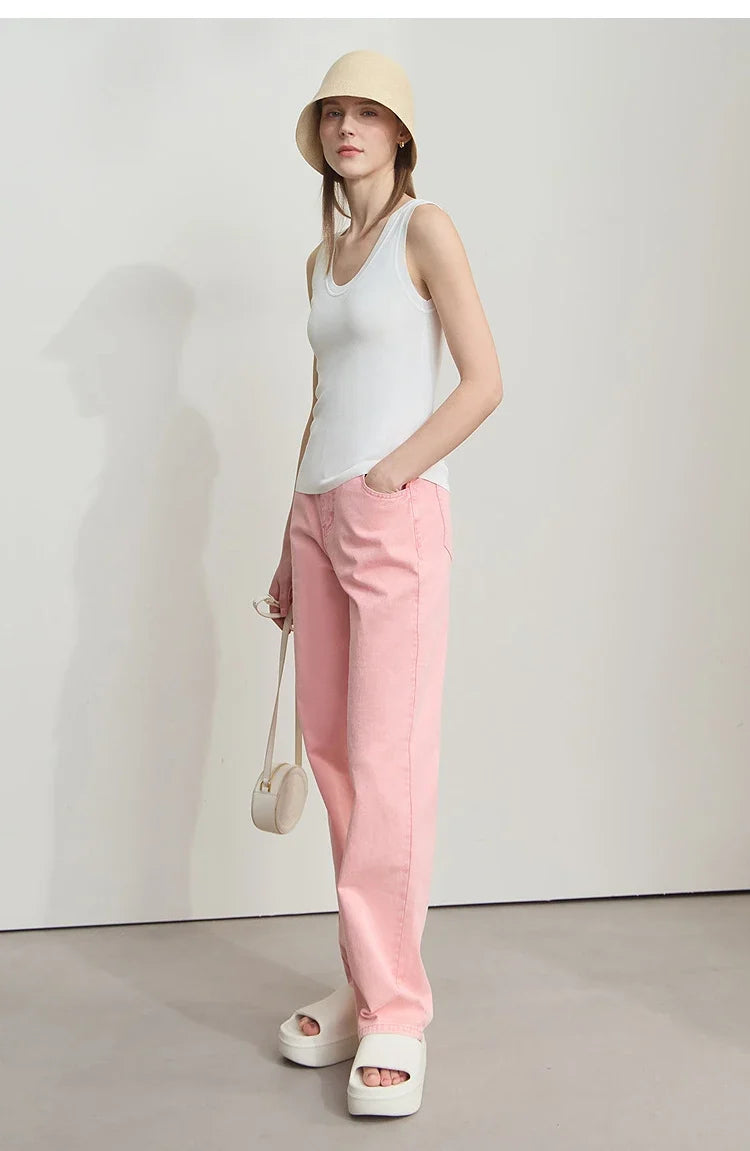 Minimalist Summer New Camisole Women 2025 Solid U-neck Sleeveless Casual Tops Woman Fashion Office Lady Clothing 12542214