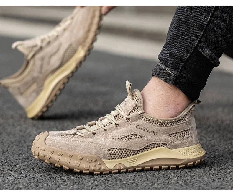 protective work shoes for summer mesh breathable sneakers lightweight safety shoes industrial working boots with plastic toe