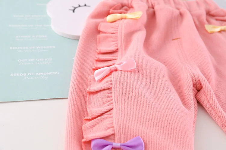 New Spring Autumn Baby Clothes Children Girls Cute Hoodies Pants 2Pcs/Sets Toddler Casual Costume Infant Outfits Kids Tracksuits