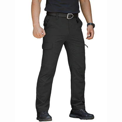 Men’s Lightweight Hiking Pants Quick Dry Water Resistant Tactical Work Outdoor Fishing Cargo Trousers