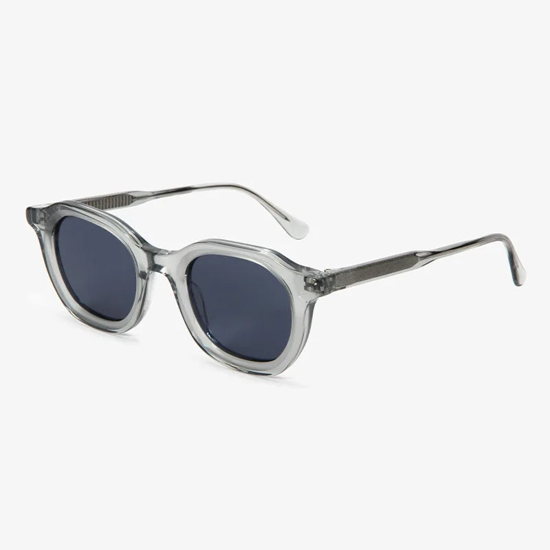 2026 New Fashion Handmade Acetate Polarized Sunglasses Women Portable Sun Glasses Men Narrow Edge Eyeglasses Prescription Custom