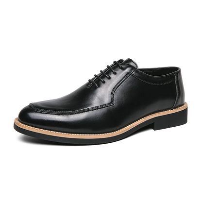 Hot Selling Pointed Dress Shoes Europe America Casual Versatile Men's Low Top Shoes High-end Banquet Office Men's Business Shoes