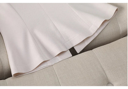 Women's Slim Fit Blazer Spring Summer Fashion Solid Color Single Button Jacket Office Lady Coat Top New Arrival 2025