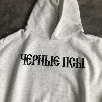 Fashion 1:1 KANYE WEST Streetwear Sweatshirt DONDA Printed Velvet Casual Loose Oversized Tops Hoodies Men