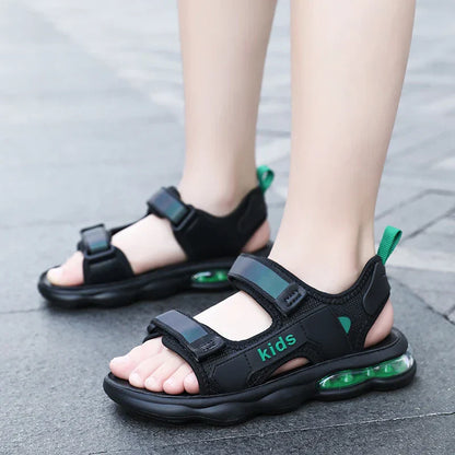 Breathable Sport Sandals for Boys Summer Casual Beach Shoes Comfortable Soft SoleNon-Slip Kids Fashion Outdoor Sandalias