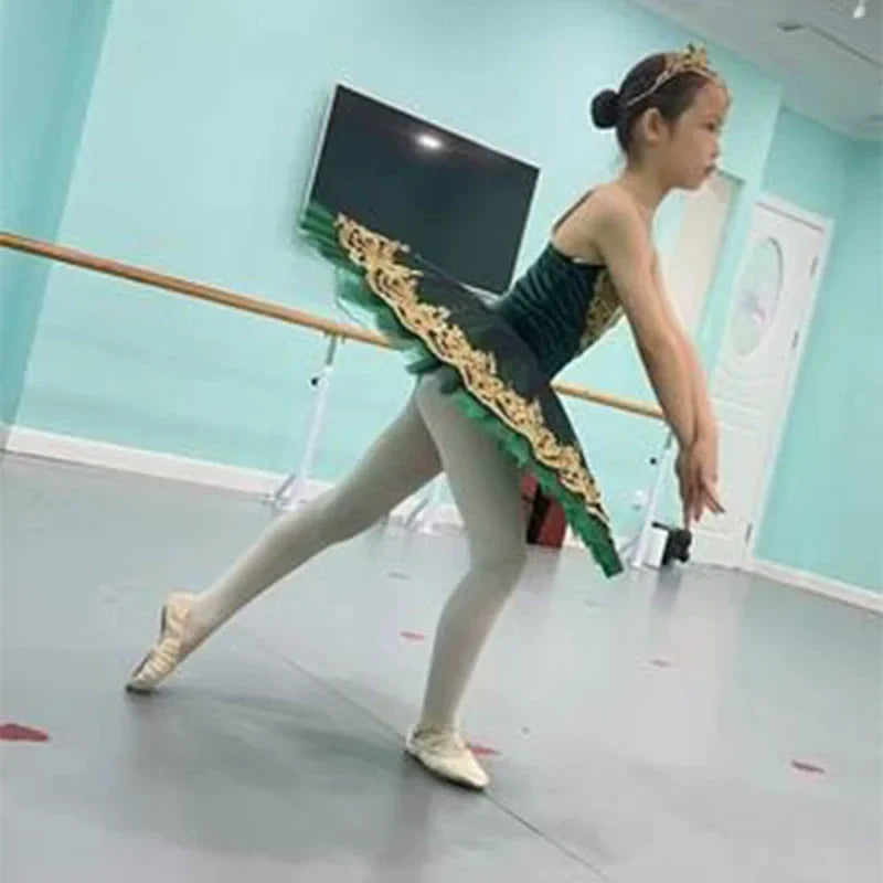 Summer Kids Ballet Dress Girls Children Clothes Princess Dress Women Ballet Tutu Dance Costumes Mother Daughter Outfit Vestido