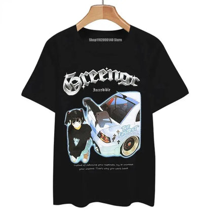 Initial D T Shirt Japanese Anime Graphic Funny Harajuku Manga T Shirt Fashion Casual Short Sleeve Plus Size T Shirt Women