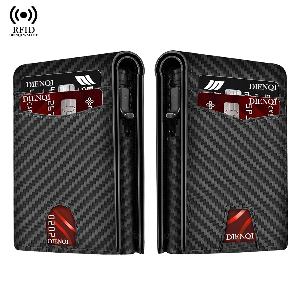 Luxury Brand Men Wallet Credit Card Holder Minimalist Wallet Money Bag Business Male Purse Cardholder Case Wallets for Men