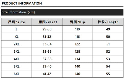 Men's Streetwear Sports Casual Shorts Big Size Loose Fit Knee Pants Man Clothes Fashion Zipper Pockets Drawstring Short Pants