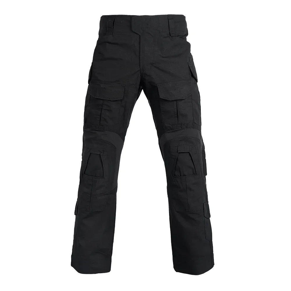 Men Combat Pants With Knee Pads Tactical Cargo Sport Trousers Camouflage Multicam Trekking Hunting Clothes( Not knee pads)