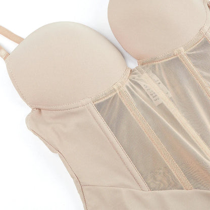 Bodysuit Shapewear Bra Push Up Women Full Body Shaper Tummy Control Hip Butt Lifter Corset Slimming Waist Trainer Underwear