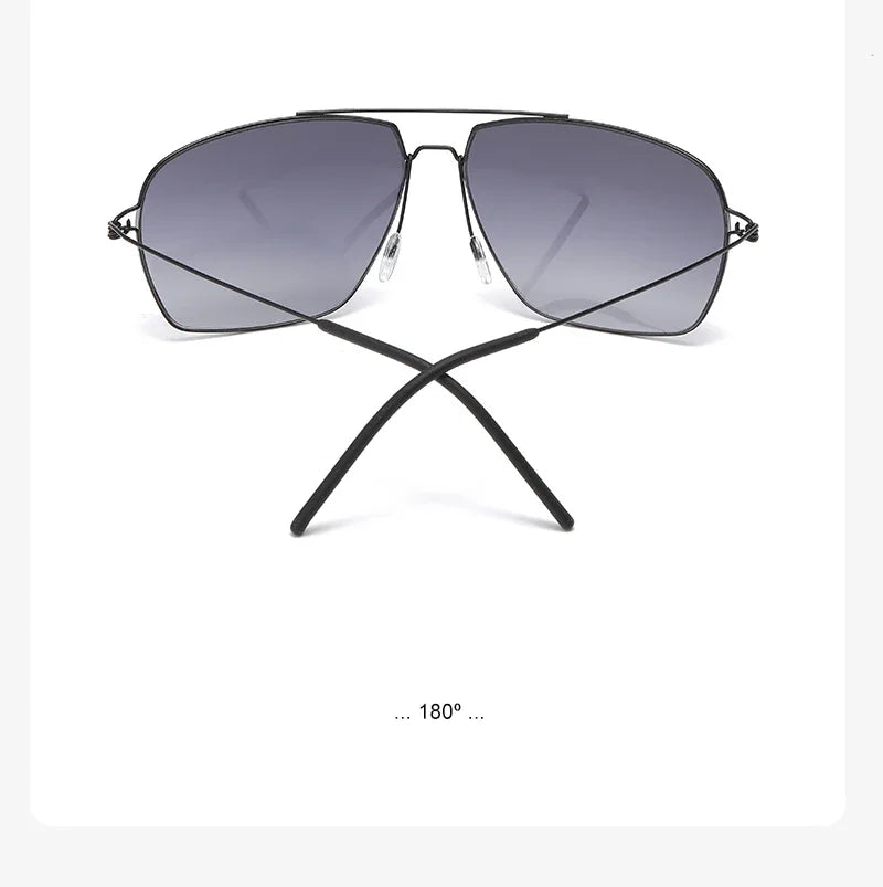 Classic Aviator Sunglasses Men Gold Metal Frame Green Lens Retro Pilot Shades UV400 Outdoor Driving Sun Glasses
