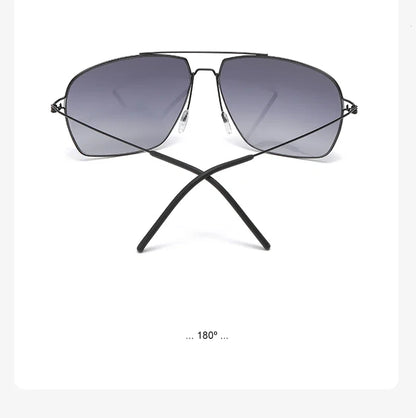 Classic Aviator Sunglasses Men Gold Metal Frame Green Lens Retro Pilot Shades UV400 Outdoor Driving Sun Glasses