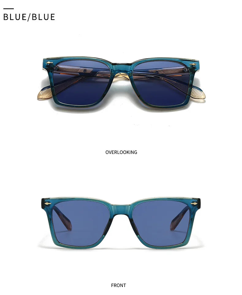 2025 Square Sunglasses Women Trendy Vintage Sunglass Men Luxury Fashion Glasses Dropshipping Gafas De Sol Hombre Sonnenbrille