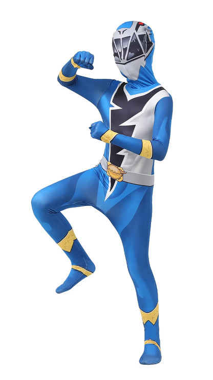 Anime Fancy Adult Kids Ranger Kishiryu Sentai Ryusoulger Cosplay Costume Jumpsuit Halloween Party Role Play Child Men Clothes